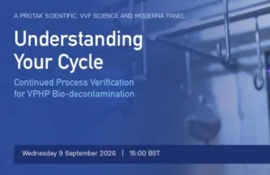 Understanding Your Cycle: Continued Process Verification for VPHP Bio-decontamination, Wednesday 9 September 2026